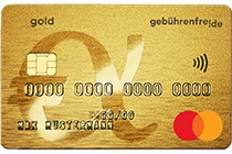 Gebührenfrei Mastercard Gold – Deutschland & Luxemburg