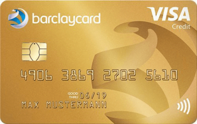 Barclays Gold Visa; Barclays Kreditkarte Hotline