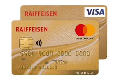 Die Raiffeisenbank Kreditkarte Gold